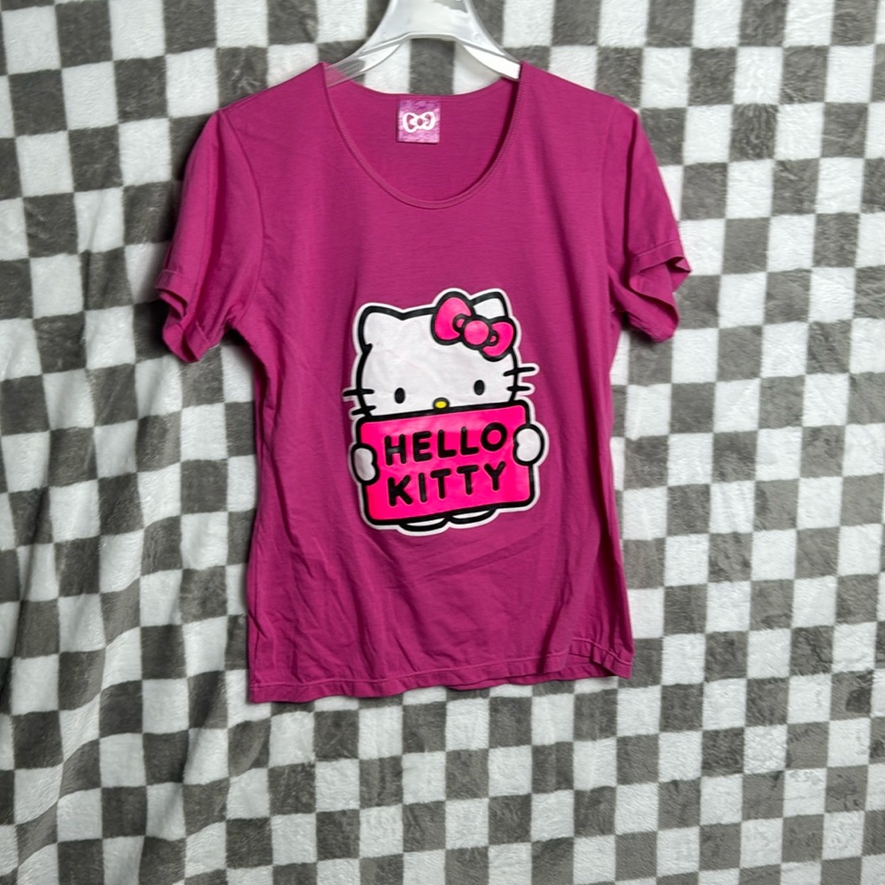 Hello Kitty Samni Crew Neck Short Sleeve Tee shirt L/Large